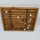 Vtg Antique Barbed Wire Display 9 Authentic Original 18    Barbwire Cuts 1868-1892