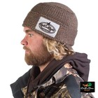 Rig em Right Waterfowl Heavy Weight Billed Knit Beanie Skull Cap Hat Timber