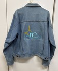 Philmont Scout Ranch Denim Jacket   Large Tooth Of Time Embroidered On Back