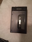 Sony Walkman Wm-r8 Black Stereo Cassette Tape Player   Recorder Mic headphone