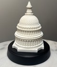Us Capitol Dome Paperweight Marble Replica Model Uschs Historical Society   