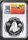 2000 Ethiopia 20 Birr Millennium Discover Of Lucy Skeleton Pf69 Ngc Silver Coin