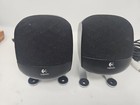 2 Logitech Z-640 Computer System Satellite Surround Rear Speakers
