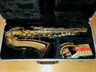 Bundy Selmer Usa Alto Saxophone 542236     Clean  No Dents     Case   Reeds