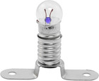 10pcs E10 2 5v 0 3a Miniature Screw Base Light Bulbs And 10pcs E10 Light Socket