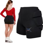 Padded Figure Skating Shorts  Crash Pad Pants For Roller  Inline  Ice Skating   