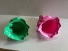 Lot Of 2 Ice Scream Man Skull Ice Cream Holders - Mintstachio   Strawberry