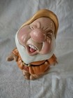 Walt Disney Sneezy Snow White Seven Dwarfs Ceramic Figurine 8  Hand Painted