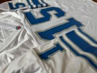Detroit Lions Sean Conley Wilson Game Worn Game Issued Kicker Sz  46