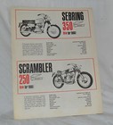 Vtg 1966 Ducati Motorcycle Catalog Full Line Cadet 100 Bronco 125   6 More 