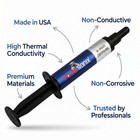 Polartronix Premium Thermal Paste Made In Usa 10 Gram For Cpu Gpu Laptop Xbox