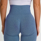 Women High Waisted Seamless Fitness Gym Wear Sport Yoga Leggings Size L