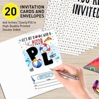 Birthday Invitations Pool Party For Boy With Envelopes Invites For Birthday 