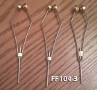 Fly Tying Thread Bobbins - Set Of 3 - Double Flared Tube - Ff104