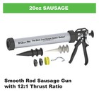 Albion Engineering Company B12s20 B-line Manual Sausage Caulking Gun  20 Oz     