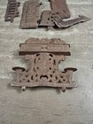  Antique Vintage Royal Cast Iron Stove Parts Only  damaged  See Photos
