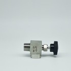 1 8  1 4  3 8  1 2  Bsp Npt Male To Female Elbow Needle Valve Crane 304stainless