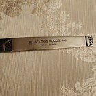 Vintage Advertising Decorative Letter Opener Plantation Foods  Inc Waco Texas