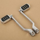 Chrome Heel Toe Shift Lever Shifter Peg For Harley Softail Touring Electra Glide