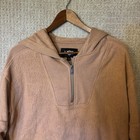 Ugg Women s Stephny Mixed Hoodie 1 4 Zip Zip Pullover Beige Tan Medium