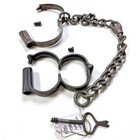 Extremely Rare Griffin Plug 8 Handcuffs   Left-handed Thread Ankle Shackle
