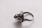 Silver Ritual Old Jewish Ring - Antique Old Ring Judaica - Jewish Jewelry Signet