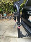 Yakima 2 Bike Hitch Mount Bike Rack Fits 1 1 4  2 In Hitch Folding Tilting  Nice