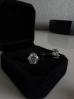 Moissanite Stud Earrings Men And Women 2ct  4ct  Vvs1 D  Gra Certified Pair