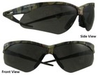 Jackson Nemesis Camo Safety Glasses With Fog Free Smoke Lens
