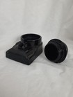 Vintage  1930 s Art Deco Sengbusch Black Glass Ink Well- Decoration Piece Only