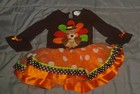 Thanksgiving Turkey Dress For Baby Girl Size 18m