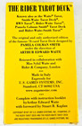 Rider Waite Original Tarot Card Cards Deck 78 Cards Regular Size   Instructions