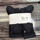 Nike Unisex Everyday Cushion Crew Socks 6 Pairs Black Medium