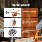 Packaging Banding Strapping Kit Pp Strapping Tensioner Tool 328 Ft