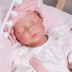 Reborn Baby Doll Silicone Full Body Lifelike Newborn Toy Girl Doll 17 5 Inch