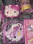 2007 Hello Kitty Mcdonald   s Happy Meal Artist Kit Toy Lot Of 9