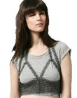 Medieval Viking Antique Aluminum Chainmail Top Bra For Women Fashion