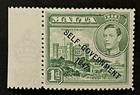 Travelstamps  Malta Stamps Sg 236 - 1d - 1947 Self Government Op Mint Mnh Og