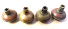 A Lot Of Four Vintage And Ornate Brass Door Knobs