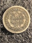 1857 Liberty Seated Half Dime H10c Super Nice Early Type Coin