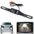 Car Rear View Camera Reverse Backup Camera Night Vision License Plate Waterproof