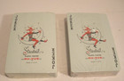 Vintage Stroh s Beer Set Of 2 Decks Of Playing Cards Sealed Nu-vue Plastic Coat