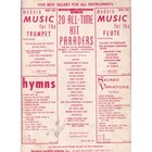 Vintage 1961 Forty Best Of The Year Trumpets Clarinets Sheet Music Songbook