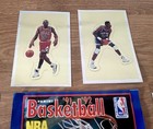 1991-92 Panini Gold Sticker Set All Stars Jordan  Johnson  - Read Description 
