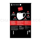 Lot Of 4 Packs  20 Masks  Hanes White 100  Cotton Face Mask Washable Reusable