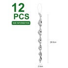 Woodpecker Deterrent For House  Wind Driven Rotation Reflective Scare Rods Fo   
