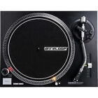 Reloop Rp-2000 Mk2 Quartz-driven Dj Turntable  metallic Black   open Box 