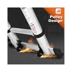 Heavy duty Extension Ladder  Reliable Reach For Roofing   Maintenance