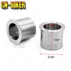 Cnc Pair Wheel Bearing Sealed Reducers 1  To 3 4  Axle Reducer Spacer For Harley