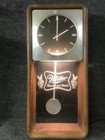 Miller High Life Beer Man Cave Bar Pendulum Wall Clock - Parts Repair